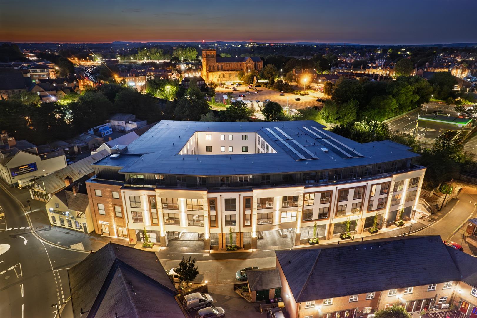 Penthouse 38 Old Coleham Court, Shrewsbury, SY3 7BS For Sale